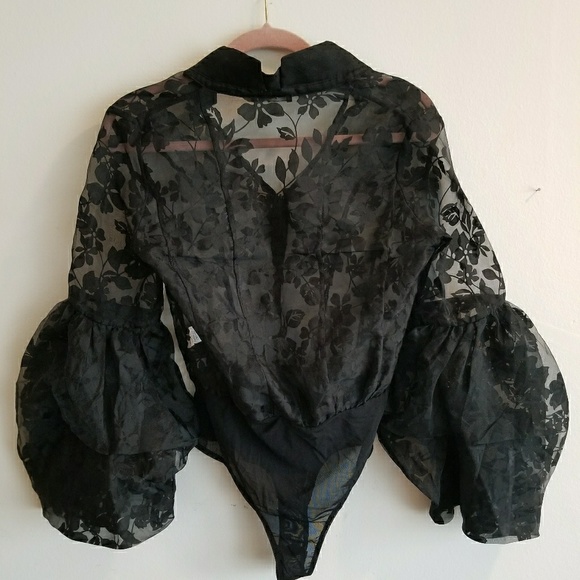 Lace Bodysuit - Picture 2 of 6